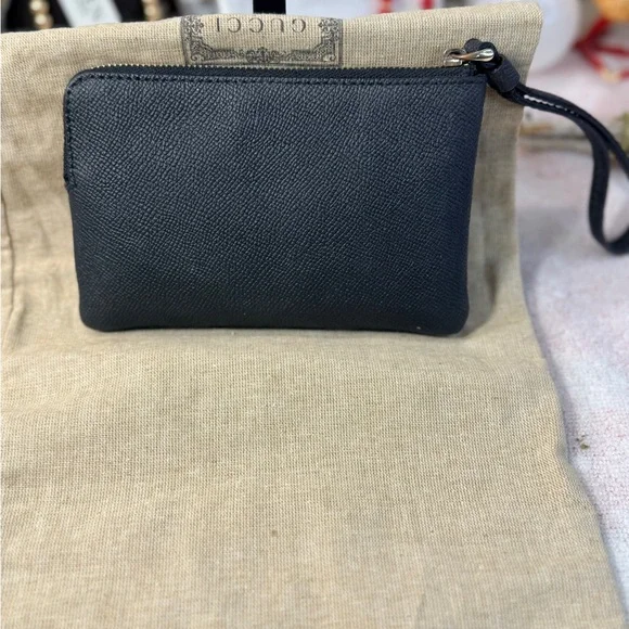 Coach Corner Zip Wristlet - Picture 2 of 8
